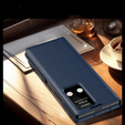 Flip case for Samsung Z Fold5 5G, Smart View Wallet, dark blue
