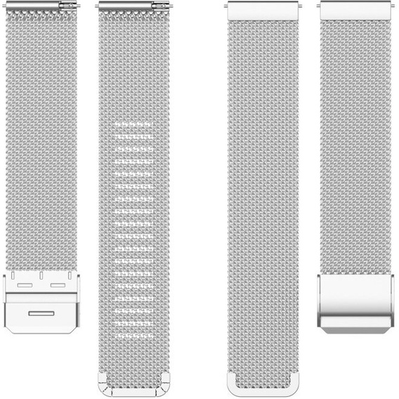 Milanese bracelet 18mm for Garmin Vivoactive 4S, Black