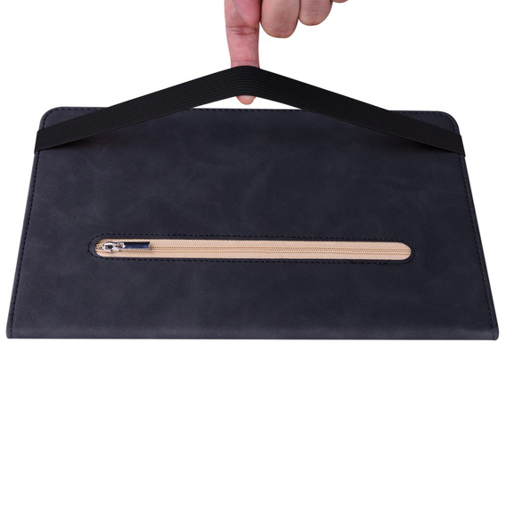 Case for Lenovo Tab P11 Gen 2, Wallet Pen Slot, black