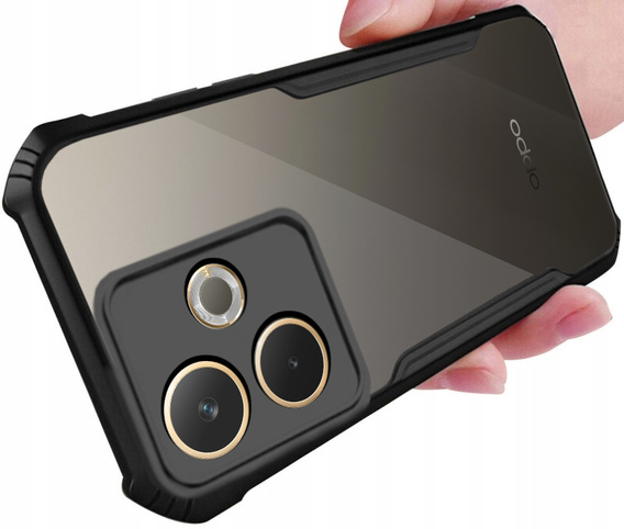 Case for Oppo A5 Pro 5G, AntiDrop Hybrid, black