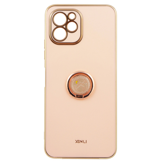 Case for Huawei Nova Y61, Electro Ring, pink rose gold