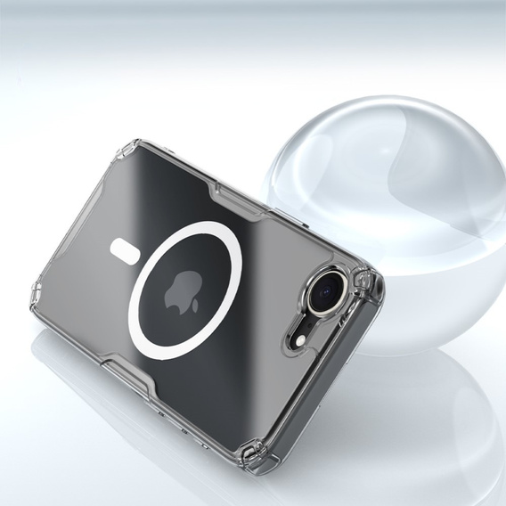 NILLKIN case for iPhone 16E, Nature TPU, transparent