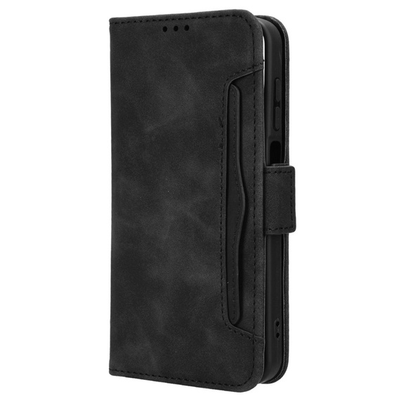 Flip case for Samsung Galaxy M15 5G, Card Slot, black