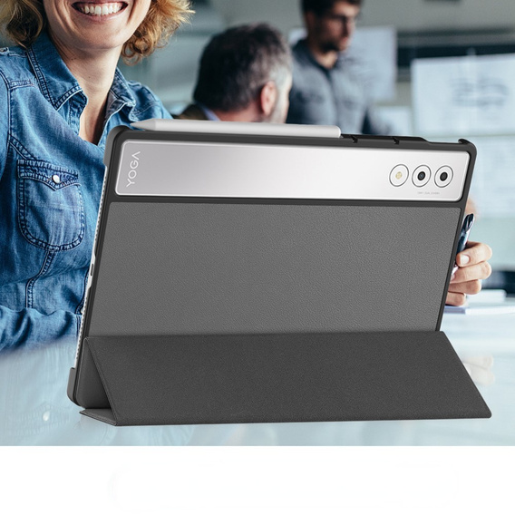 Case for Lenovo Yoga Tab Plus, Smartcase, grey