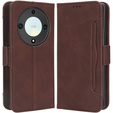 Flip case for Honor Magic 5 Lite 5G, Card Slot, brown