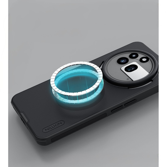 NILLKIN Case for Nothing Phone 3A Pro, Frosted Shield, for MagSafe, black