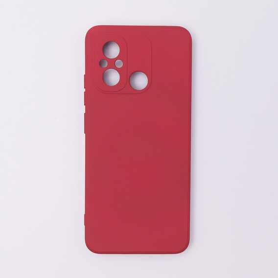 Case for Xiaomi Redmi 12C, Silicone Lite, red