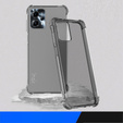 IMAK case for Motorola Moto G13 4G / G23 4G, Dropproof, transparent / black