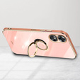 Case for Oppo A17, Electro Ring, pink
