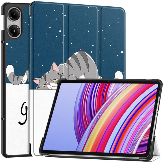 Case for Xiaomi Redmi Pad Pro / Xiaomi Poco Pad, Smartcase, cat