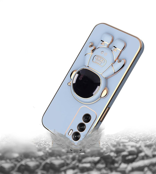 Case for Oppo Reno 12, Astronaut, blue
