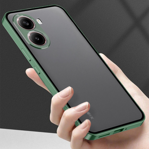 1 x Case for Xiaomi Poco X7 Pro 5G, Frame Case, green