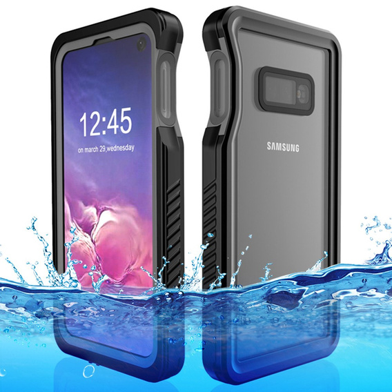 IP68 Waterproof Case for Samsung Galaxy S10e, black
