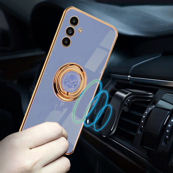 Case for Samsung Galaxy A04S / A13 5G, Electro Ring, blue