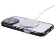 Magnetic Dual Glass MagSafe case for iPhone 16 Pro, black
