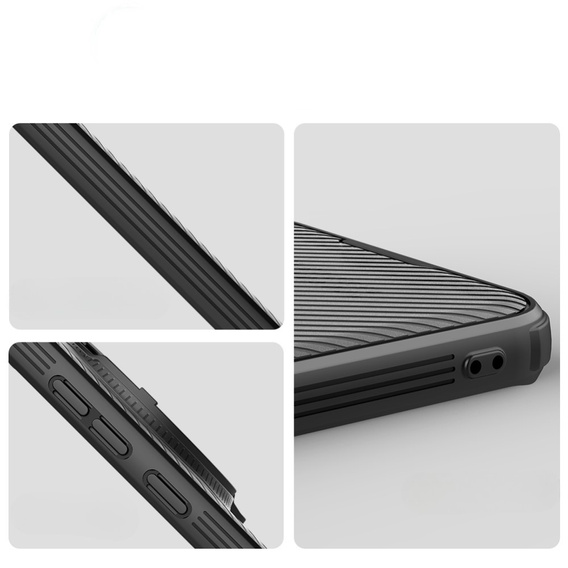 Nillkin Armored Case for Honor Magic 7 Pro, CamShield Prop, for Magsafe, black