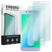 2x Tempered Glass for Samsung Galaxy J5 2017, ERBORD 9H Hard Glass for phone screen