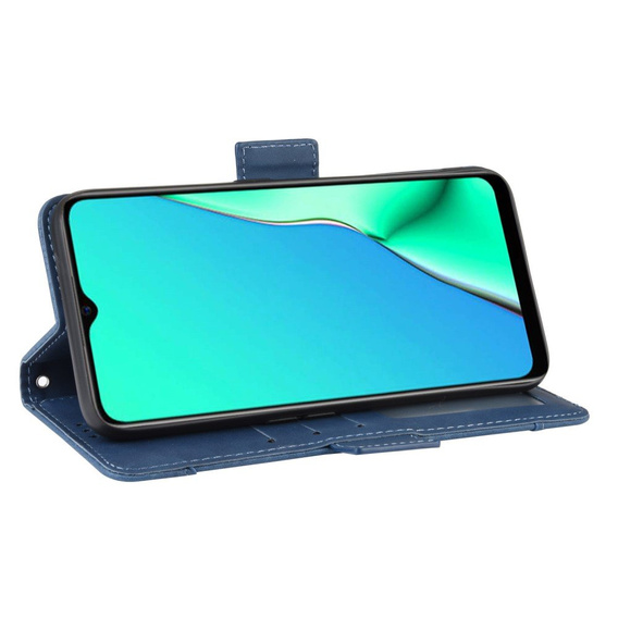 Flip case for Oppo A9 2020/A5 2020, Card Slot, blue