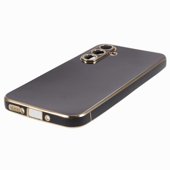 Case for Samsung Galaxy S24, Glamour CamShield, black