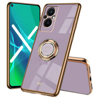 Case for Oppo Reno7 Lite, Electro Ring, purple