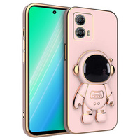Case for Motorola Moto G53 5G, Astronaut, pink rose gold