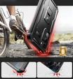 Armored case for Samsung Galaxy S23, Dexnor Full Body (Two Frames), black