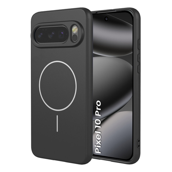 Silicone sleeve for Google Pixel 10 / 10 Pro, for MagSafe, black