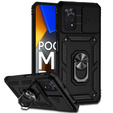 Case for Xiaomi Poco M4 Pro 4G, CamShield Slide, black