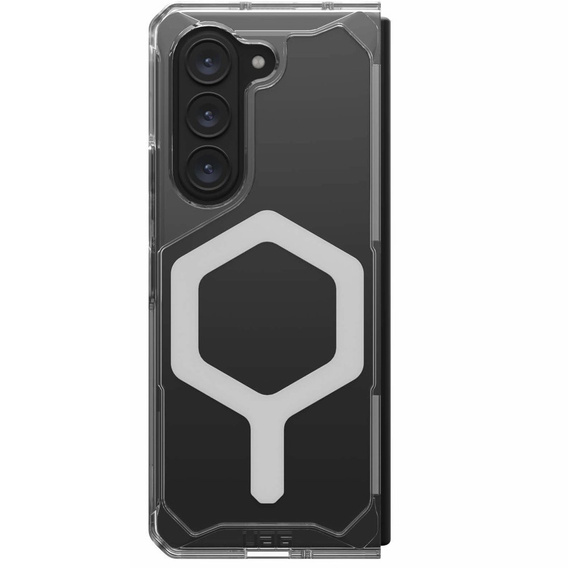 Urban Armor Gear Case for Galaxy Z Fold 5 5G, Plyo MagSafe, transparent