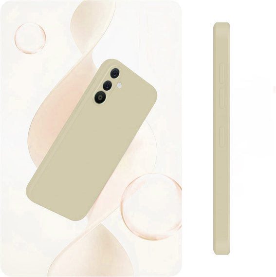 Case for Samsung Galaxy A36 5G, Silicone Lite, beige