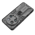 Case for Xiaomi 14 Ultra, Military kickstand, black