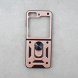 Armor Case for Samsung Galaxy Z Flip5 5G, Nox Case Ring, pink rose gold