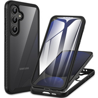 Case for Samsung Galaxy S24 FE, Shockproof, with film, black