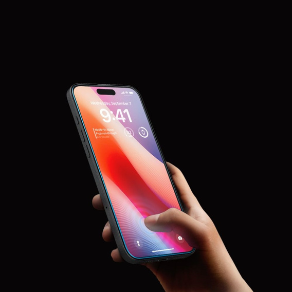 Spigen tempered glass for iPhone 17 / 17 Pro / 16 Pro, Glas.TR EZ Fit (2 pcs.)