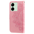 Flip case for Xiaomi Redmi 13C / Poco C65, Mandala Flower, pink