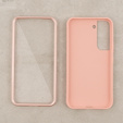 Case for Samsung Galaxy S22, Suritch Full Body, pink rose gold