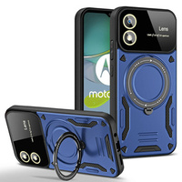 Armored Case for Motorola Moto G24 / G24 Power / G04, Magnetic Ring, blue