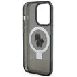 Karl Lagerfeld Ring Stand Karl & Choupette MagSafe Case for iPhone 15 Pro