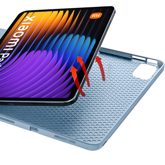 Case for Xiaomi Pad 7 / 7 Pro, Smartcase, blue