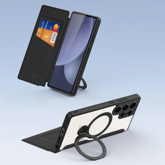 Dux Ducis Case for Samsung Galaxy S25 Ultra, Skin X Pro, MagSafe, black