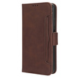 Flip case for OnePlus 12 5G, Card Slot, brown