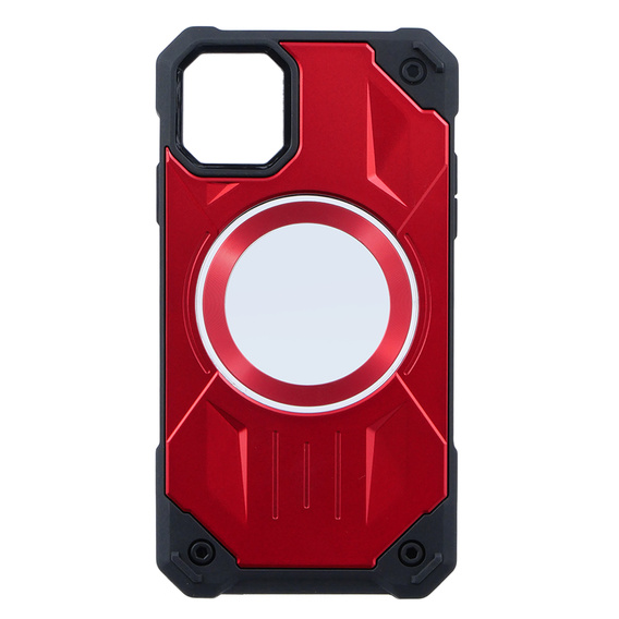 Case for iPhone 13, Heavy Duty, for MagSafe, red