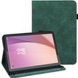 Flap case for Lenovo Tab M9, flower, green
