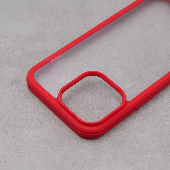 Case for iPhone 13 Pro Max, ERBORD Guardian, red