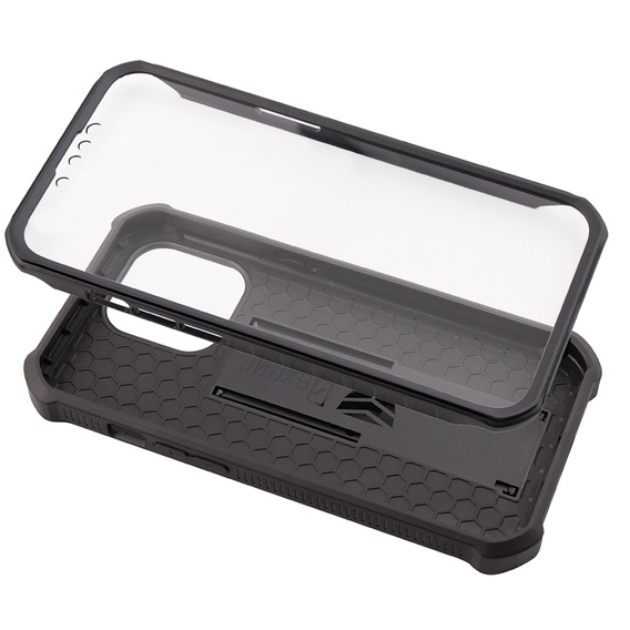 Armored case for iPhone 13 Pro, Dexnor Full Body, black