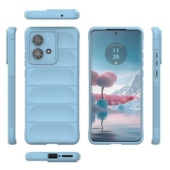 Case for Motorola Edge 40 Neo, Gaming Shockproof, blue