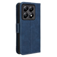 Flip case for Xiaomi 14T, Card Slot, dark blue