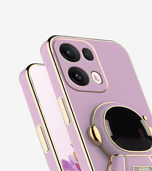 Case for Oppo Reno 13, Astronaut, purple
