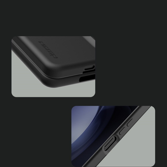 NILLKIN Case for Samsung Galaxy ZFold5 5G, Flex Pure, black