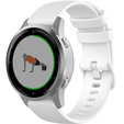 Silicone strap for 18mm do Garmin Vivomove 3S / Vivoactive 4S, White